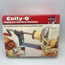 Vintage NORPRO Coily-Q Potato/Onion Metal Cutter #863 in Original Box Old Stock picture