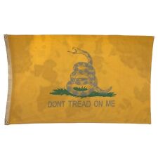 Vintage Cotton Gadsden Flag Old Cloth Snake American Don't Tread On Me USA Dont picture