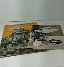 Vintage Sunbeam Mixmaster Booklets   1930's  &1960 ( 2 ) picture