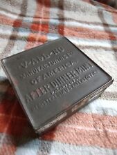 ANTIQUE V-ALL-NO MFG CO OF AMERICA AFTER DINNER MINT COLLECTABLE TIN 1910 Patent picture