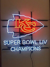 Kansas City Chiefs 2020 LIV Champions Neon Light Sign Lamp Man Cave Gift 24