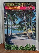 Vintage 1980s '90s MTI Vacations Hawaii Travel Poster Unframed picture