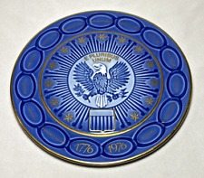 BING & GRONDAHL ~ Vntg. Porcelain BICENTENNIAL PLATE  (E.Pluribus Unum)~ Denmark picture
