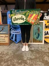 Antique Vintage Old Style Sign Waverly Soda Drinks Made USA picture