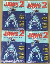 1978 O-Pee-Chee JAWS 2 Trading Card Packs - 4 Pack Lot - Sealed Well picture