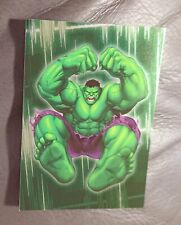 2003 TOPPS THE INCREDIBLE HULK GAMMA RAY FOIL SP CHASE CARD #10 HULK SMASH picture