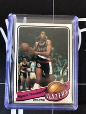 1979-80 Topps ROOKIE CARD MYCHAL THOMPSON #63 Portland Trail Blazers RC picture