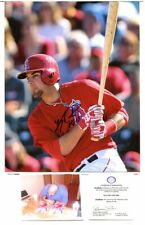 KALEB  COWART - CALIFORNIA ANGELS - MLB -  COA  -  SIGNED AUTOGRAPHED A706 picture
