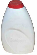 Vintage Boraxo Powdered Hand Soap 12 oz Embossed Plastic Bottle 3/4 Full 9.1oz picture