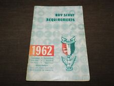VINTAGE BSA BOY SCOUTS OF AMERICA 1962 REQUIREMENTS BOOK picture