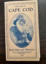 1929 Welcome to Cape Cod Road Map and Directory picture