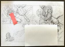 Published Original Renato Camilo Pencilled Pages From Web Comic The Butcher picture