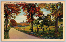 Wausau, Wisconsin - Country Scene - Vintage Postcards - Posted 1946 picture