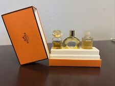 3 miniature perfume bottles Hermes Caleche- parfum d'hermes-Amazone Rare picture