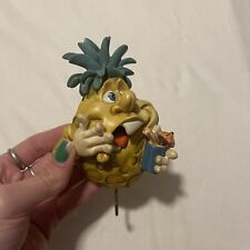 Rare Gigglin Groceries Anthropomorphic Pineapple Jack Graham Key Towel Hook picture