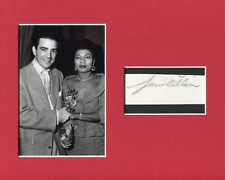 Louie Bellson Jazz Drummer Signed Autograph Photo Display With Pearl Bailey picture
