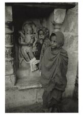 Postcard, Children Temple Wall, Eklingji, Rajasthan, India, 1984 by Sam Tata RU3 picture