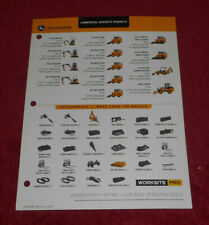 2007 John Deere Commercial Worksite Products Advertising Sheet picture