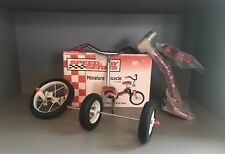 New in Box Vintage Red Tricycle 11
