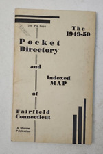Vintage Fairfield Connecticut Pocket Directory, 1949-50 picture