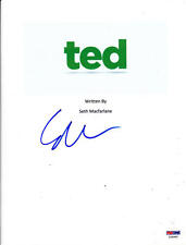 SETH MACFARLANE SIGNED COMPLETE 130 PAGE TED SCRIPT AUTOGRAPH PSA/DNA  picture