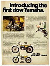 1973 Yamaha TY250 / TY80 Motorcycles - Original Print Advertisement (8x11) picture