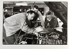 1991 Seattle WA Bothell High School Auto Technology Class Vintage Press Photo picture