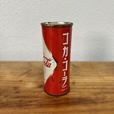 Rare Vintage Coca Cola Japan First Edition 1965 Japanese Diamond Can Design picture