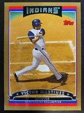 Victor Martinez 2006 Topps Baseball Gold Card /2006 Cleveland Indians #105 picture