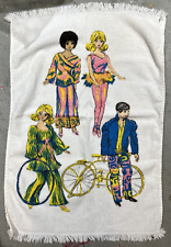 Vintage 1971 Barbie and All Her Friends Hand Towel, St Mary's Mattel, 16