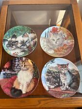Porcelain cat plate Decor “Cats Collection” used but great condition. picture