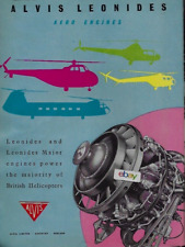 ALVIS LIMITED COVENTRY LEONIDES AERO ENGINES FOR BRITISH HELICOPTERS 1956 AD picture