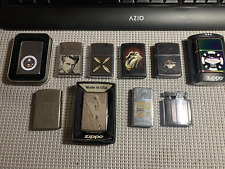 Collection of Zippo lighters, & asst. lighter brands, lot of 10 picture