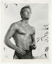 Denny Miller Tarzan 1959 Original Photo Handsome Beefcake Hunk Shirtless J10116 picture