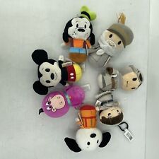 CUTE Mini Monogram Disney Snoopy Plush Dolls Toys Mickey Goofy Dino Flintstones picture