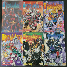 STORMWATCH #0,1-36, 38-45 (1993) IMAGE COMICS NEAR FULL SET OF 50 1ST BACKLASH picture