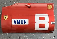 WOW 1967 Chris Amon  F1 Formula 1 Race Car Door Style Sign 312F picture