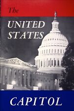 VINTAGE THE UNITED STATES CAPITOL BOOK ACTION 1953 ~ TRAVEL BROCHURE picture