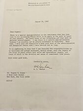 Rarity.  Letter from former Israeli Prime Minister David Ben-Gurion. picture