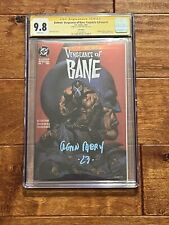 Batman: Vengeance Of Bane #1 CGC 9.8 Facsimile Variant DC Signed Glenn Fabry picture
