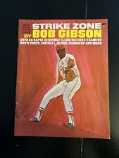 Strike Zone By Bob Gibson St Louis Cardinals 1st Edition 1969 Rare Bag/Board picture