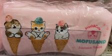 Mofusand Ice Nyan Relax Pillow Pink Character Cat Cushion Plush New Japan picture