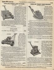 1935 PAPER AD Jacobsen Estate Power Lawn Mower Cooper Gas Gasoline Putting Green picture