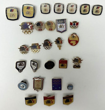 Lot 29 United Airlines Olympic Games Los Angeles Lapel Pins Pinbacks 1984 picture