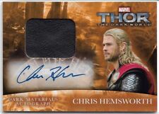Thor The Dark World (2013)~ CHRIS HEMSWORTH Dark Materials Autograph/Relic MA-CH picture