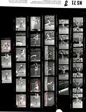 LD363 1972 Original Contact Sheet Photo TOM SEAVER TOMMIE AGEE NY METS CIN REDS picture