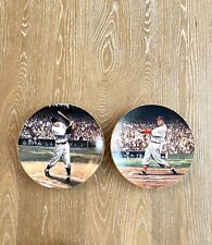 Bobby Thomson Stan Musial Great Moments in Baseball collectors Plates Bradford picture