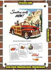 METAL SIGN - 1946 Sportsman Convertible Something Really New - 10x14 Inches picture