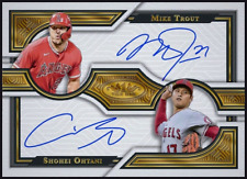 2023 Topps Tier One Dual Signatures RARE- Shohei Ohtani Mike Trout Digital Card picture