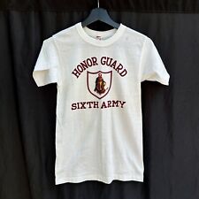 WWII US Army 6th Army Honor Guard T-shirt Deadstock Southern picture